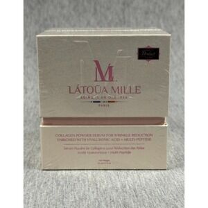 Latoua Mille Collagen Powder Serum for Wrinkle Reduction 50 ml New Sealed